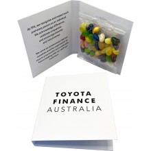 Gift Card with 50g JELLY BELLY Jelly Bean bag